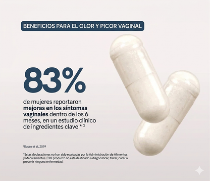 Probióticos Vaginales Happy V Equilibrio y Bienestar Femenino