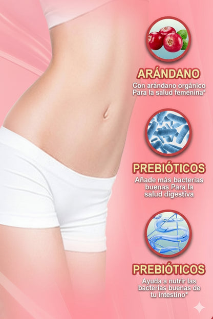 Gomitas Probióticas Vaginales  Equilibrio de pH y Flora Vaginal