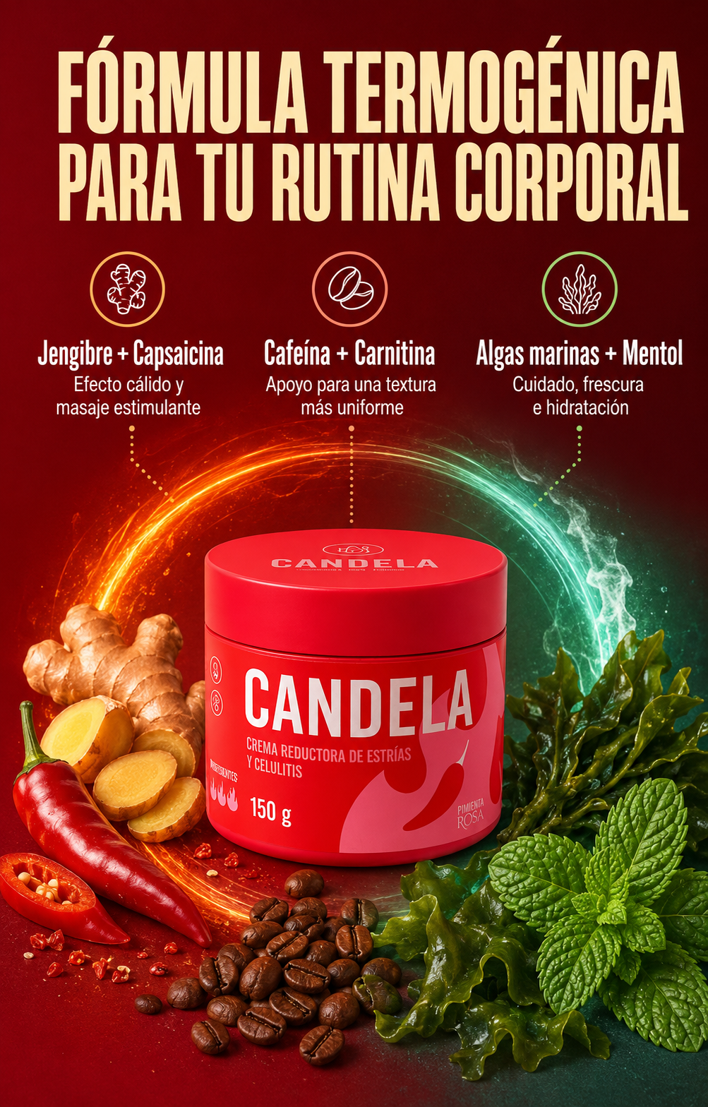 Fórmula termogénica de Candela