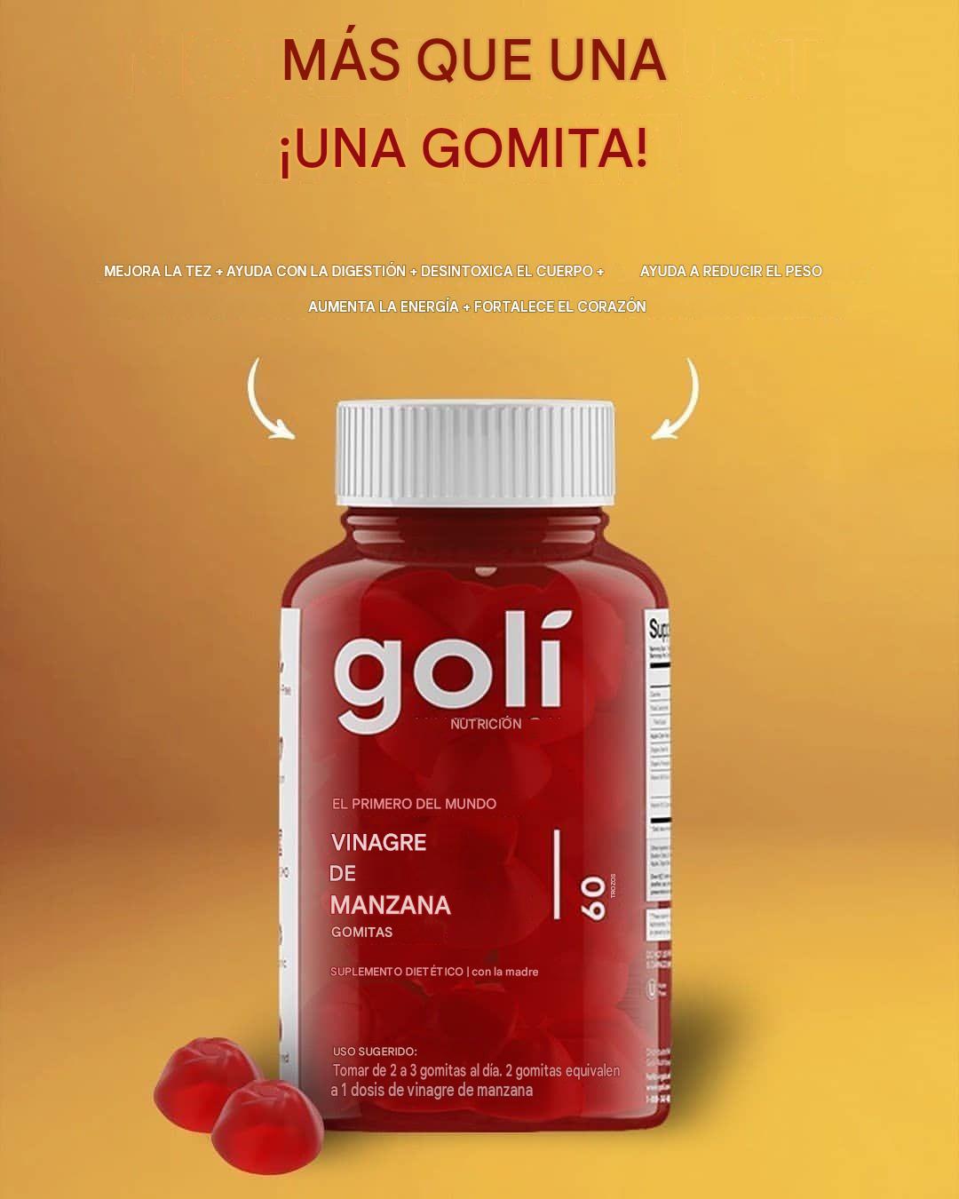 Goli Vinagre de Manzana en Gomitas