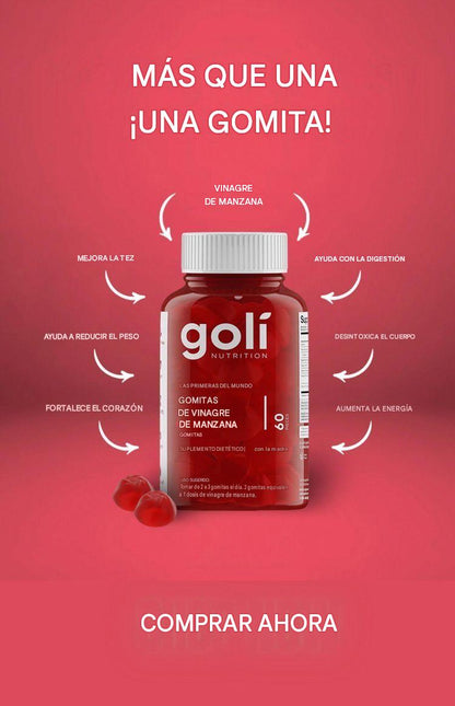 Goli Vinagre de Manzana en Gomitas