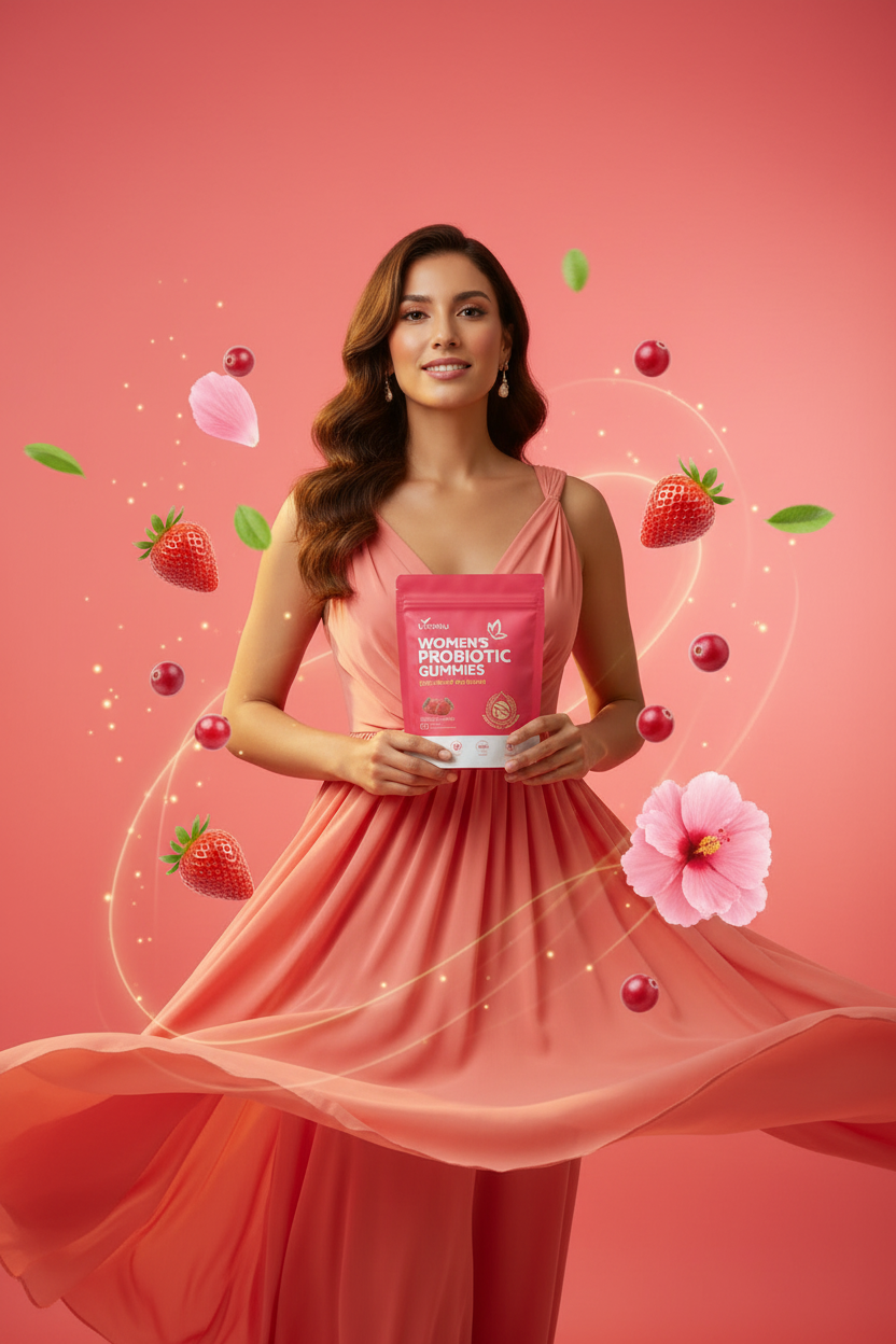 Gomitas Probióticas VivoNu – Paleta Coral Rosa