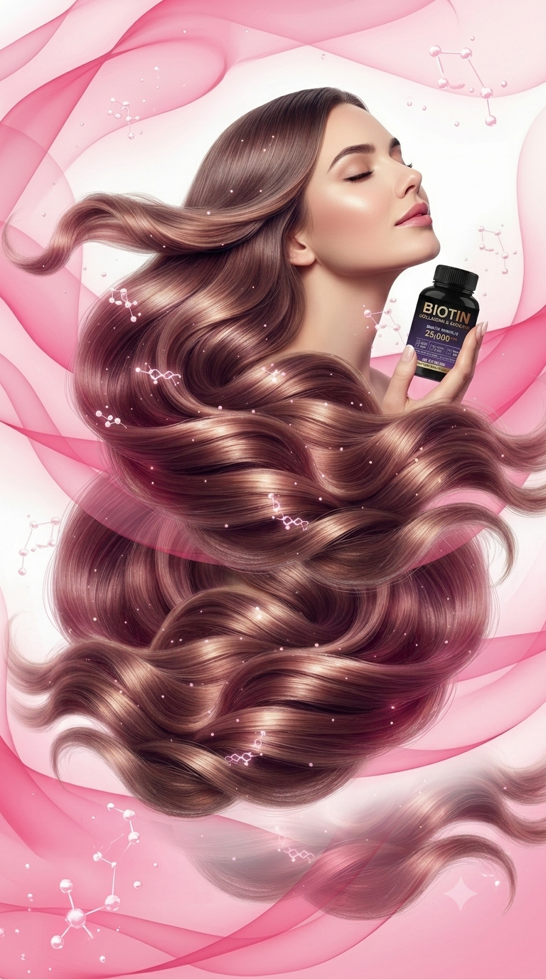 Una sola fórmula para complementar el cuidado de tu cabello, piel y uñas.
